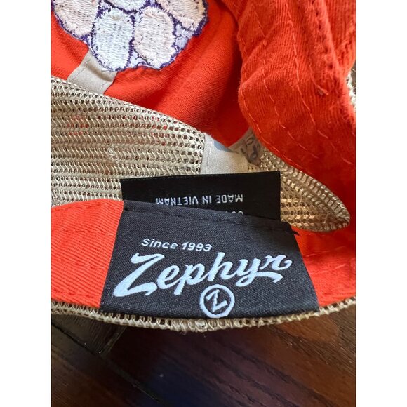 Zephyr Clemson University Trucker SnapBack Baseball Hat Cap Tigers Adjustable - Picture 4 of 6